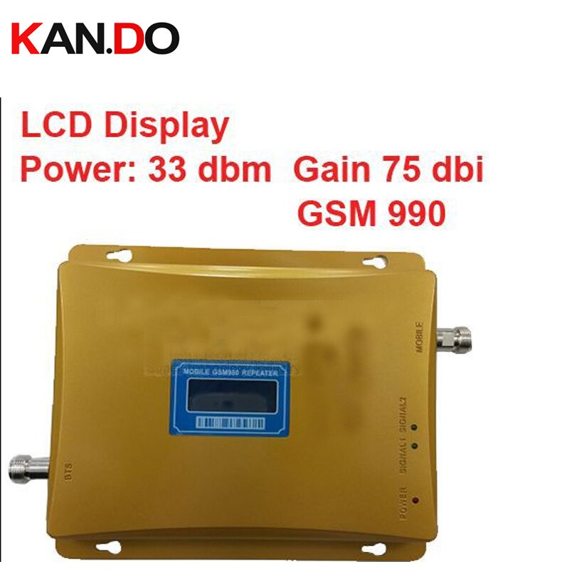  990  33 Dm  75dbi LCD ÷, GSM 900..